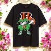 dabbing shamrock st patricks day cincinnati bengals nfl 2025 t shirt 1 khkg4z