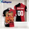 kansas city chiefs afc west champions super bowl 2021 black red personalized 1 polo shirts 1 ai1we7