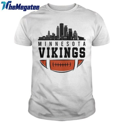 minnesota vikings nfl 2025 city skyline t shirt 1 yivn7p