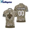new orleans saints camouflage veteran personalized polo shirts 1 ks4o8u