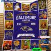nfl baltimore ravens football team special skeleton pumpkin halloween blanket ebhzrs