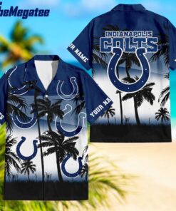 nfl indianapolis colts palm tree summer design aloha hawaiian shirt 1 qernrz