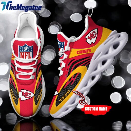 nfl kansas city chiefs football logo team new design max soul shoes sneaker 2 tghy1x
