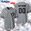 nfl las vegas raiders logo team hologram pattern design baseball jersey 1 alp7zp