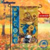 nfl los angeles chargers football special scarecrow halloween garden flag tl6ajc