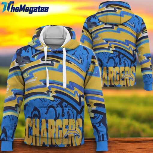 nfl los angeles chargers football team 2024 season art print new hoodie  t shirt  sweatshirt 1 savwgy