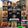 nfl new orleans saints football team special skeleton pumpkin halloween blanket e9wxft