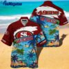 nfl san francisco 49ers palm tree hot summer hawaiian shirt gifts sport fans 1 kdtzoj