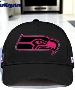 nfl seattle seahawks crucial catch pink breast cancer awareness new football cap hats 1 wcxbtr