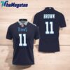 tennessee titans a j brown  1 nfl new game nay 2019 polo shirts 1 rqypgp
