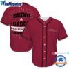 NFL Arizona Cardinals Football Being A Daddy Father’s Day Baseball Jersey
