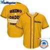 NFL Pittsburgh Steelers Football Being A Daddy Father’s Day Baseball Jersey