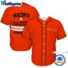 NFL Cleveland Browns Football Being A Daddy Father’s Day Baseball Jersey