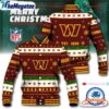 NFL Washington Commanders Snow Xmas Tree Christmas Custom Baseball Jacket