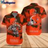 NFL Cleveland Browns Football Mascot Summer Hawaiian Shirt For Fans