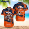 NFL Denver Broncos Football Mascot Summer Hawaiian Shirt For Fans