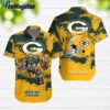 NFL Green Bay Packers Football Mascot Summer Hawaiian Shirt For Fans
