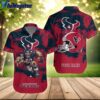 NFL Houston Texans Football Mascot Summer Hawaiian Shirt For Fans