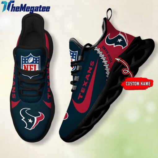 NFL Houston Texans Football New Season Sneaker Max Soul Shoes