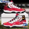 nfl kansas city chiefs football team custom air jordan 11 shoes phrrua