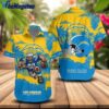NFL Los Angeles Chargers Football Mascot Summer Hawaiian Shirt For Fans