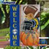 nfl los angeles rams flower pumpkin halloween football garden flag 1 srk5bk