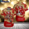 NFL San Francisco 49ers Football Mascot Summer Hawaiian Shirt For Fans