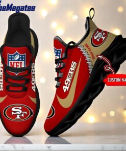 NFL San Francisco 49ers Football New Season Sneaker Max Soul Shoes