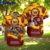 NFL Washington Commanders Football Mascot Summer Hawaiian Shirt For Fans