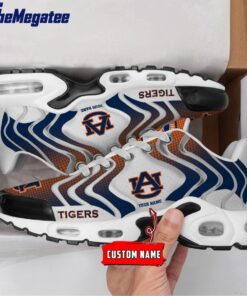 NCAA Auburn Tigers Logo Football Team Design Air Max Plus Sneaker For Fans