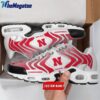 NCAA Nebraska Cornhuskers Logo Football Team Design Air Max Plus Sneaker For Fans