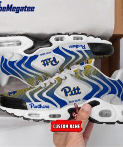 NCAA Pittsburgh Panthers Logo Football Team Design Air Max Plus Sneaker For Fans