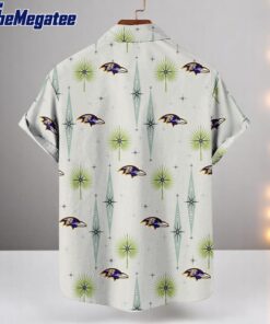 NFL Baltimore Ravens Football Team Logo Funny Aloha Hawaiian Shirt