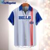 NFL Buffalo Bills Classic Retro Mascot Line Summer Beach Hawaiian Shirt