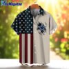 NFL Dallas Cowboys American Flag Summer Button Hawaiian Shirt