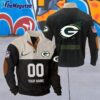 Personalized NFL Green Bay Packers Football Team Custom Name And Number Buttoned Collar Sweatshirt