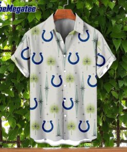 NFL Indianapolis Colts Football Team Logo Funny Aloha Hawaiian Shirt