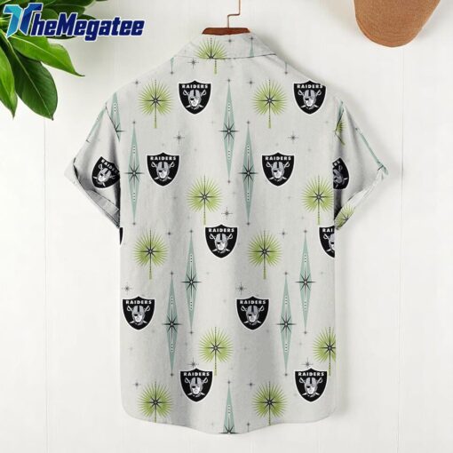 NFL Las Vegas Raiders Football Team Logo Funny Aloha Hawaiian Shirt