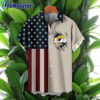 NFL Los Angeles Rams American Flag Summer Button Hawaiian Shirt