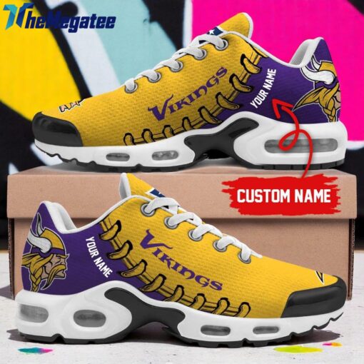 NFL Minnesota Vikings Custom Air Max Plus Sneaker For Fans