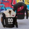 Personalized NFL Tampa Bay Buccaneers Football Team Custom Name And Number Buttoned Collar Sweatshirt