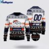 Personalized NFL Detroit Lions Playing Field Ugly Christmas Sweater, Christmas Gift For NFL Fans