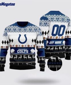 Personalized NFL Jacksonville Jaguars Playing Field Ugly Christmas Sweater, Christmas Gift For NFL Fans