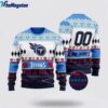 Personalized NFL Tennessee Titans Playing Field Ugly Christmas Sweater, Christmas Gift For NFL Fans
