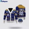 Personalized NHL Buffalo Sabres Elk Pattern Ugly Christmas Sweater, Christmas Gift For Hockey Fans