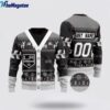 Personalized NHL Los Angeles Kings Elk Pattern Ugly Christmas Sweater, Christmas Gift For Hockey Fans