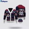 Personalized NHL Winnipeg Jets Elk Pattern Ugly Christmas Sweater, Christmas Gift For Hockey Fans