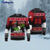 Custom MLB Los Angeles Angels Grinch Drink Up Ugly Christmas Sweater