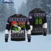 Custom NFL Denver Broncos Grinch Drink Up Ugly Christmas Sweater