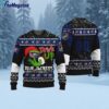 Custom NHL Columbus Blue Jackets Grinch Drink Up Ugly Christmas Sweater